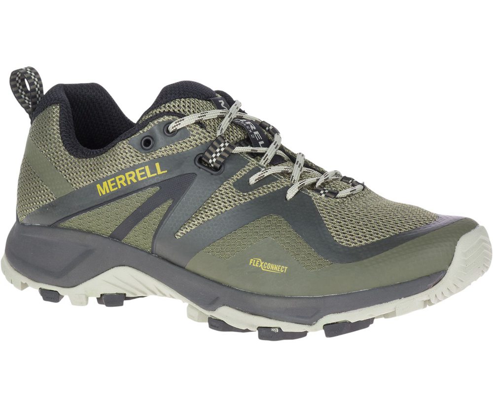 Buty Trekkingowe Merrell Męskie Oliwkowe - Mqm Flex 2 - 902431-CVG